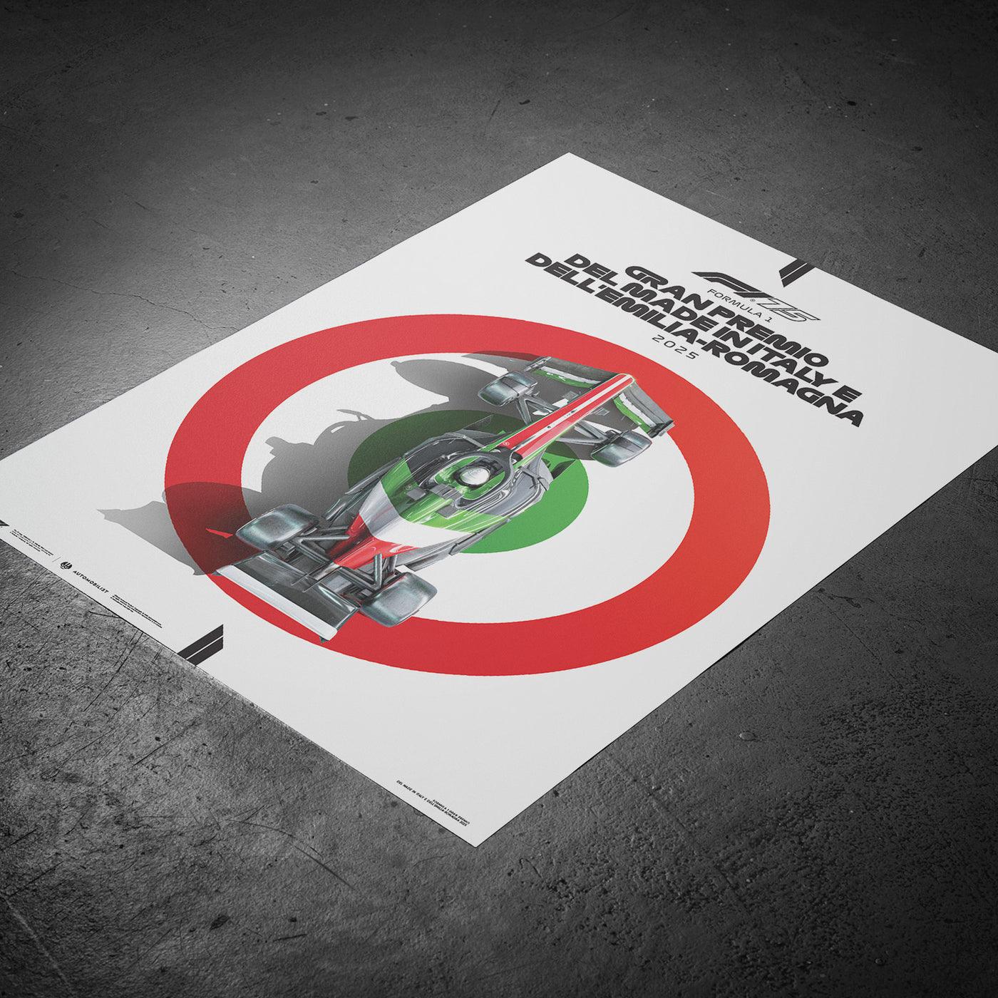 FORMULA 1 GRAN PREMIO DELL'EMILIA ROMAGNA 2025 | Official Automobilist Event Poster - Image 6