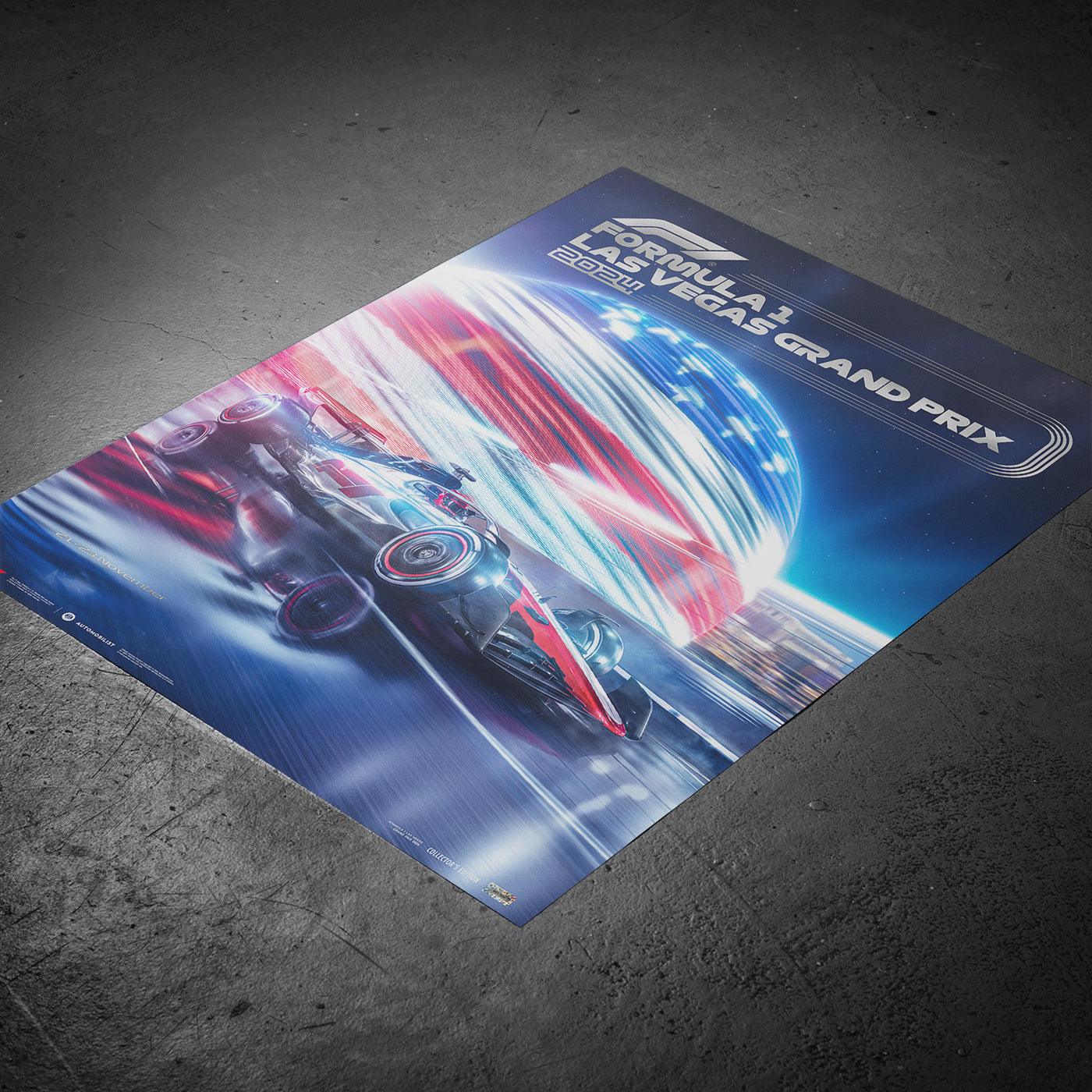 FORMULA 1 LAS VEGAS GRAND PRIX 2024 - Night Race | Collector’s Poster - Image 4