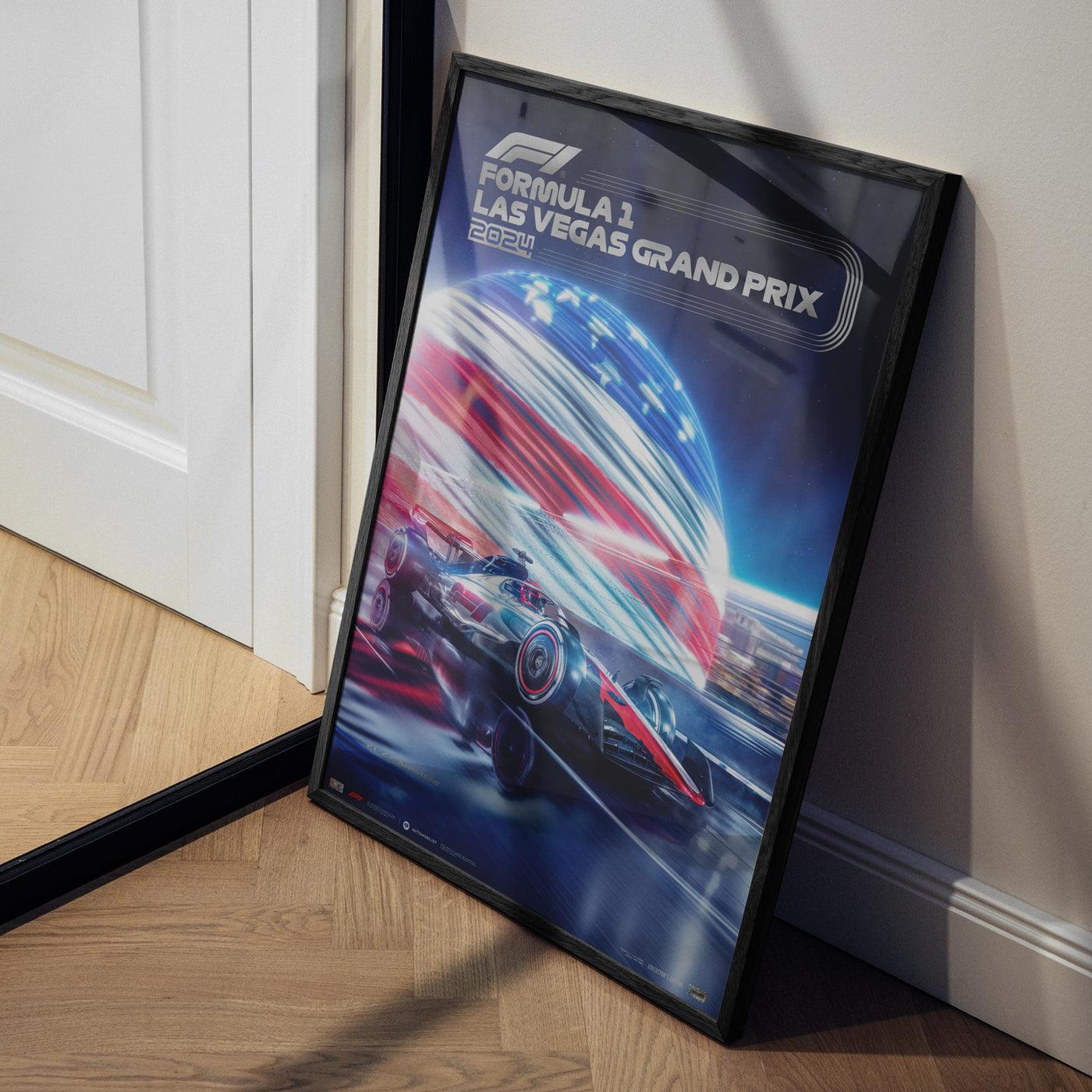 FORMULA 1 LAS VEGAS GRAND PRIX 2024 - Night Race | Collector’s Poster - Image 5