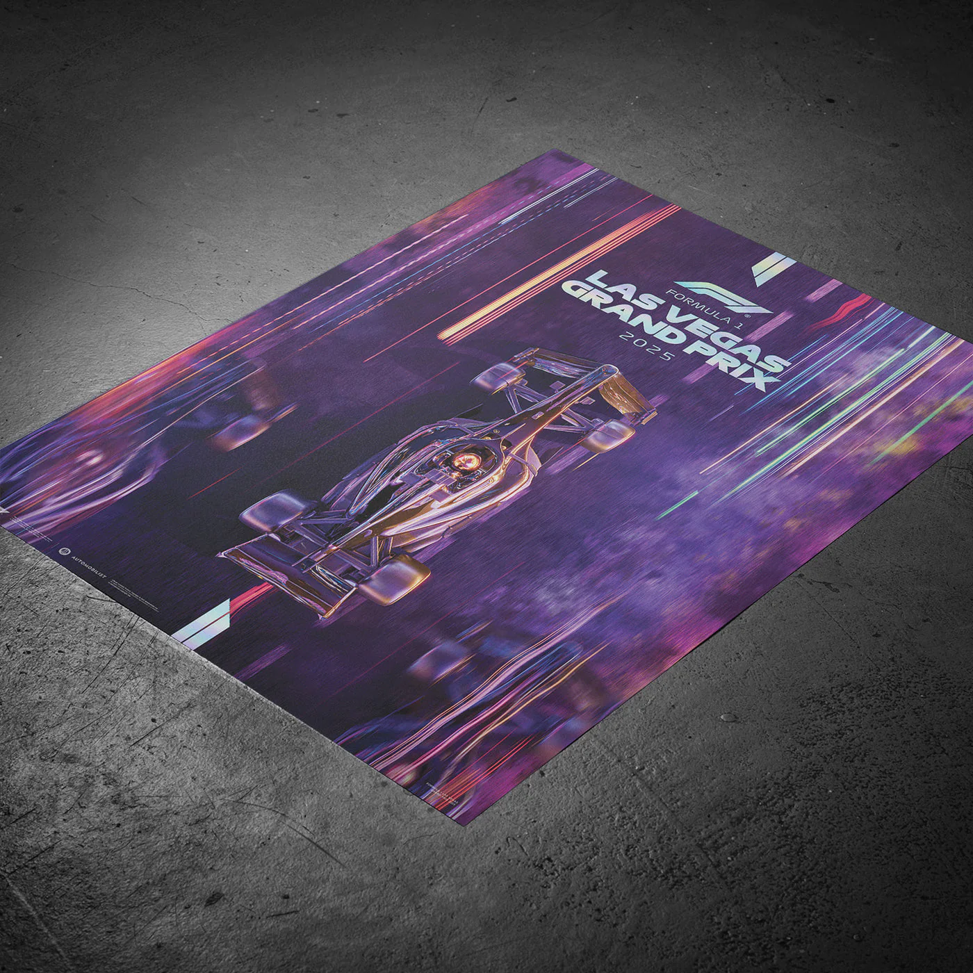 FORMULA 1 LAS VEGAS GRAND PRIX 2025 | Automobilist Official Poster - Image 16