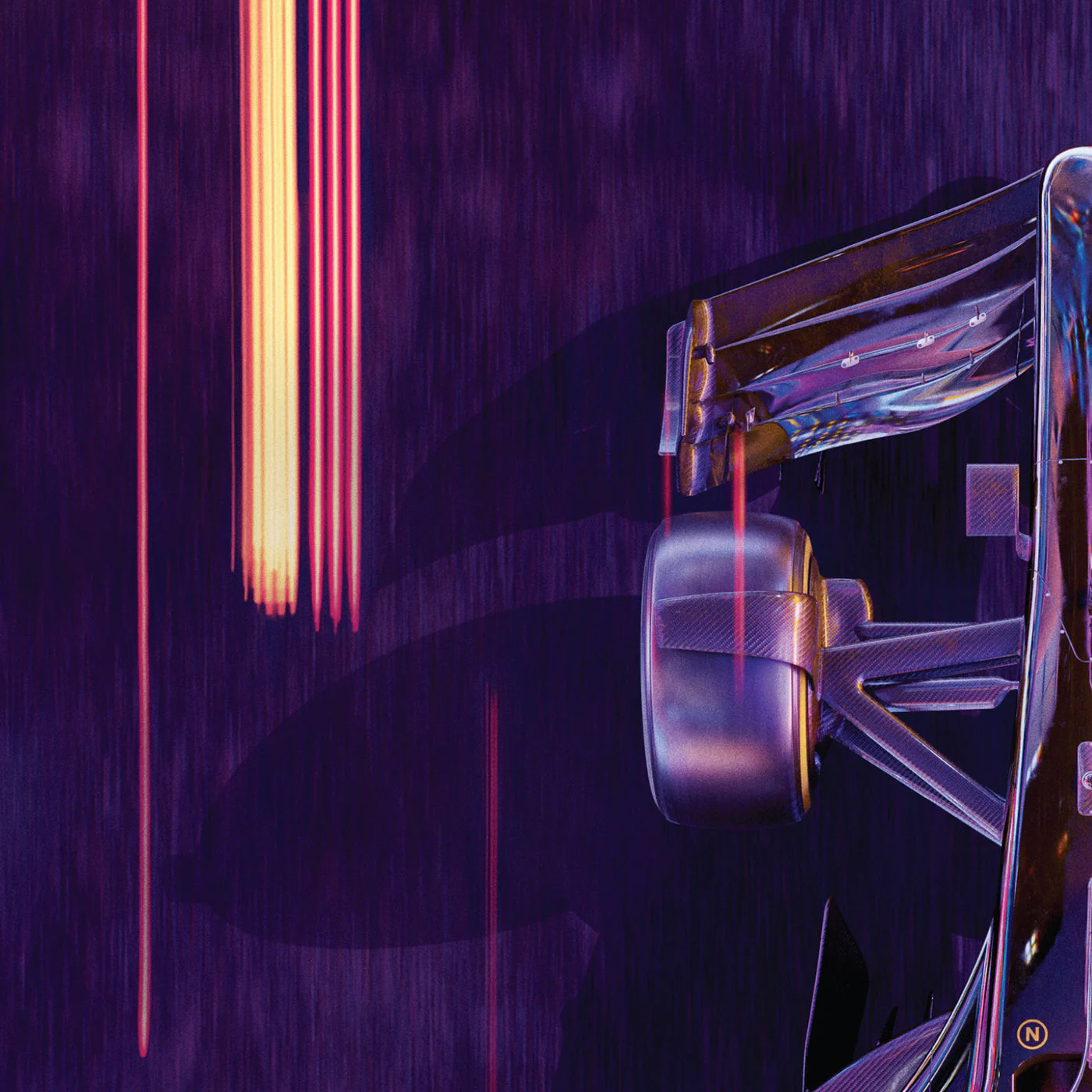 FORMULA 1 LAS VEGAS GRAND PRIX 2025 | Automobilist Official Poster - Image 6