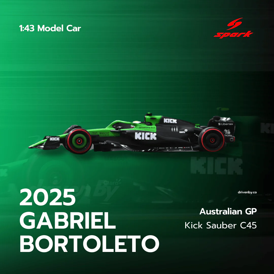 Gabriel Bortoleto – Australian GP 2025 Stake F1 Team Kick Sauber C45 Model Car - Spark Model
