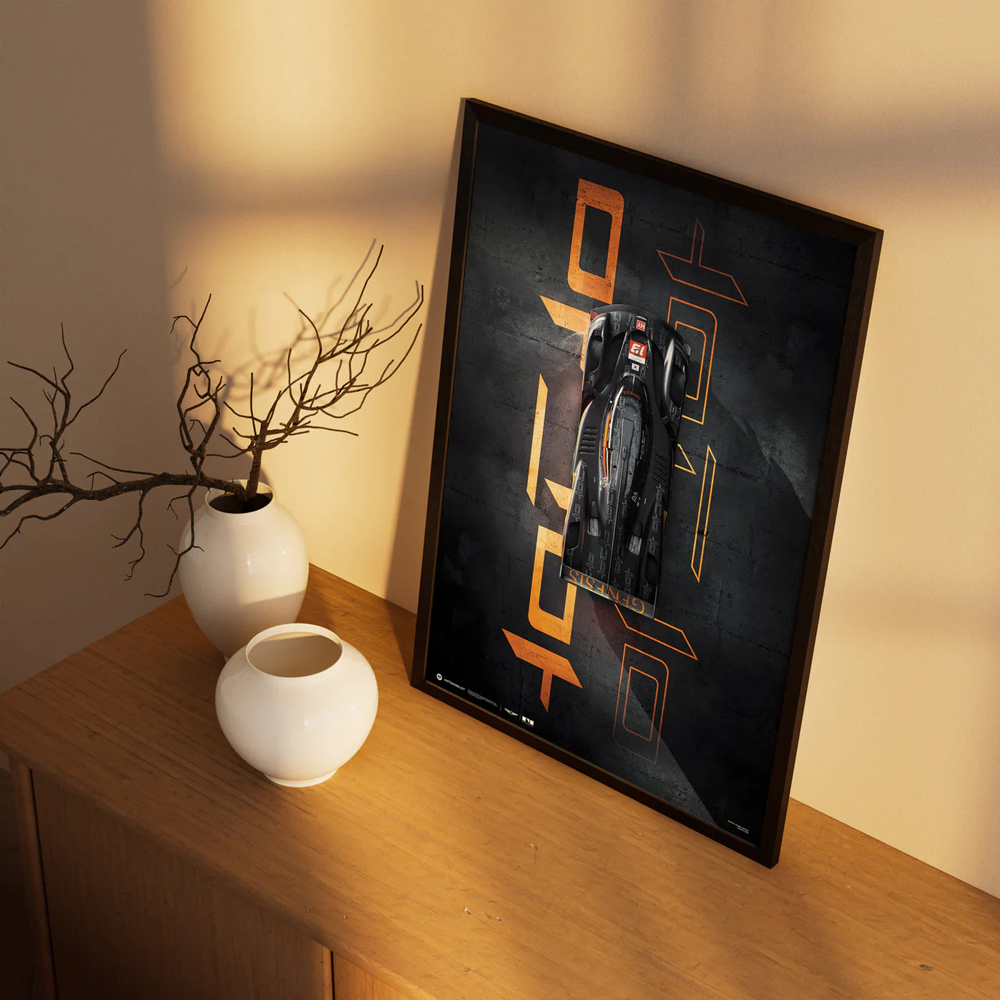 Genesis Magma Racing 2026 GMR-001 Hypercar Automobilist Official Poster - Image 6