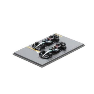George Russell & Lewis Hamilton - Mercedes AMG F1 W15 F1 Las Vegas GP 2024 Model Car Set - Scale 1:64 Sparky - Image 5