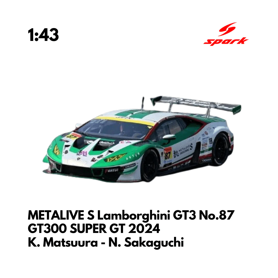 GT300 SUPER GT 2024 - 1/43 Spark Model Car - Image 20