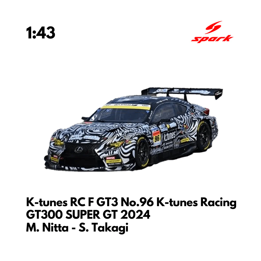 GT300 SUPER GT 2024 - 1/43 Spark Model Car - Image 22