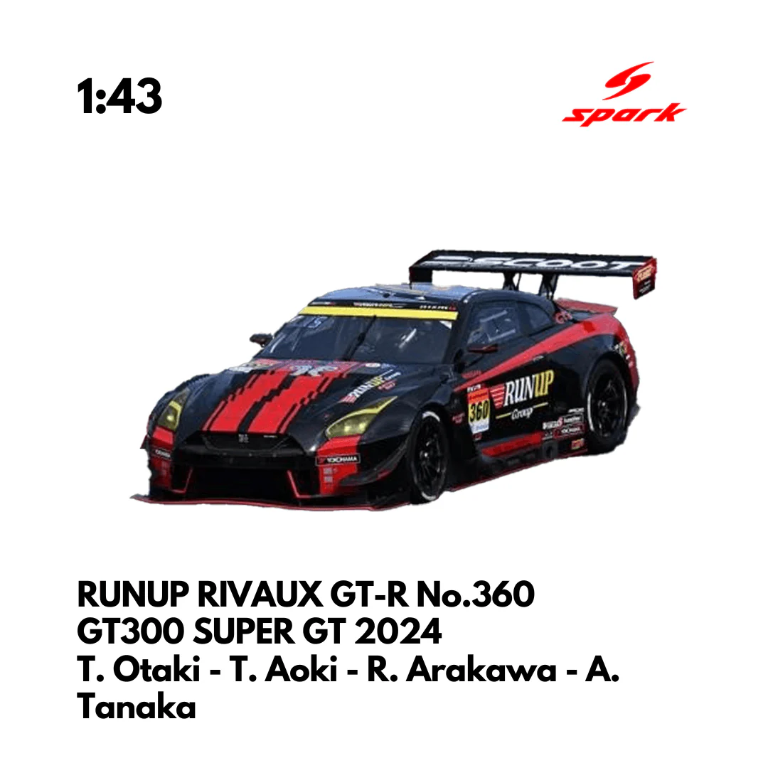 GT300 SUPER GT 2024 - 1/43 Spark Model Car - Image 23