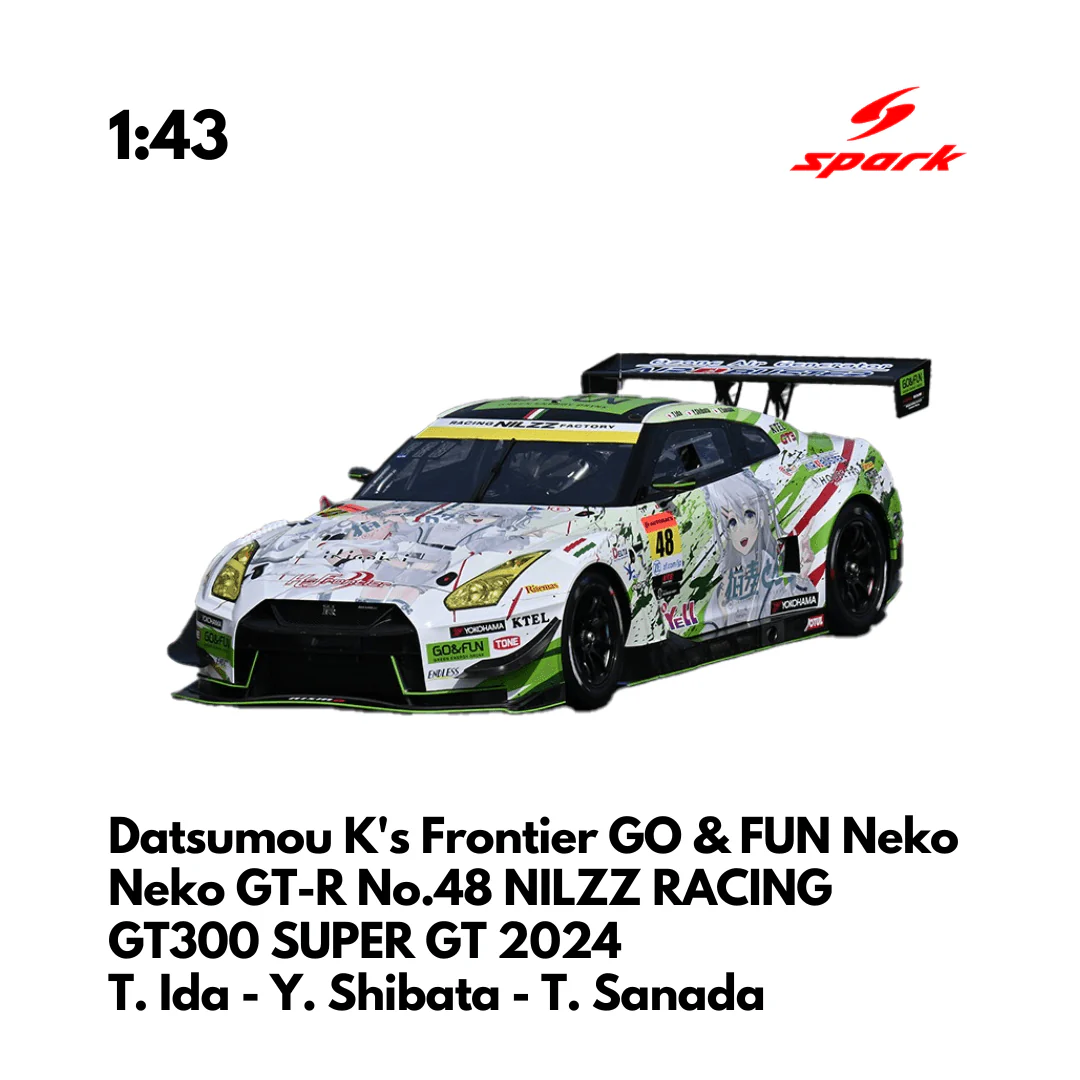 GT300 SUPER GT 2024 - 1/43 Spark Model Car - Image 24