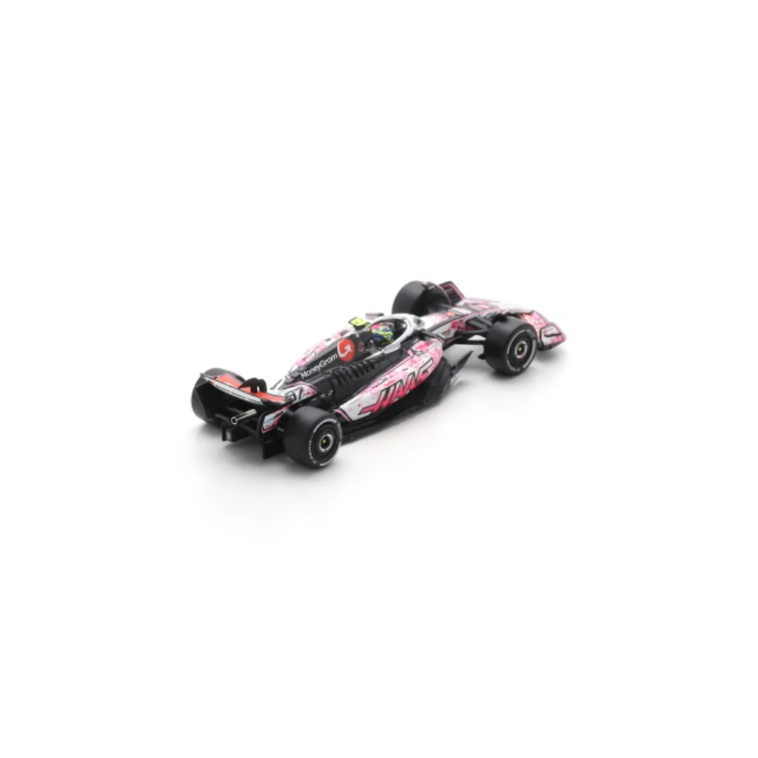 Haas F1 Team VF-25 Sakura Special Livery - Oliver Bearman & Esteban Ocon – Japanese GP 2025 Model Car Scale 1:64 Sparky - Image 5