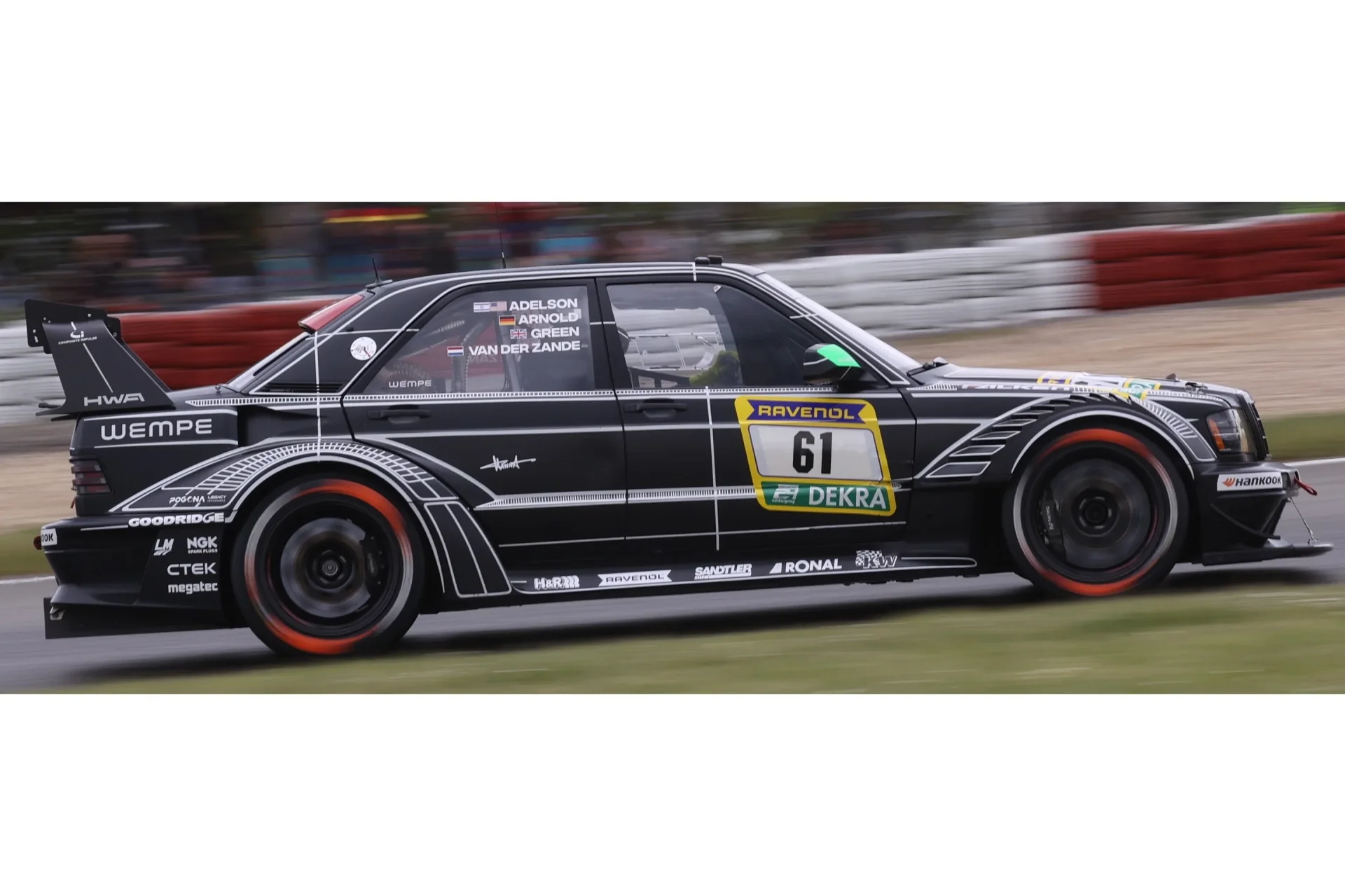HWA EVO.R No.61 HWA Engineering Speed 24H Nürburgring 2026 1:43 - Spark Model Car