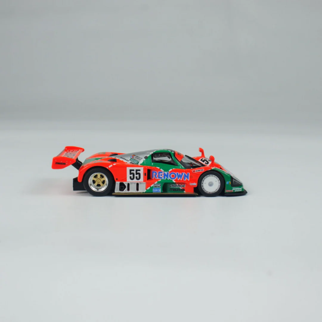 Kyosho 1:64 Mazda 787B (NO.55) Diecast Car Model With Book (Simplified Chinese) - Image 19