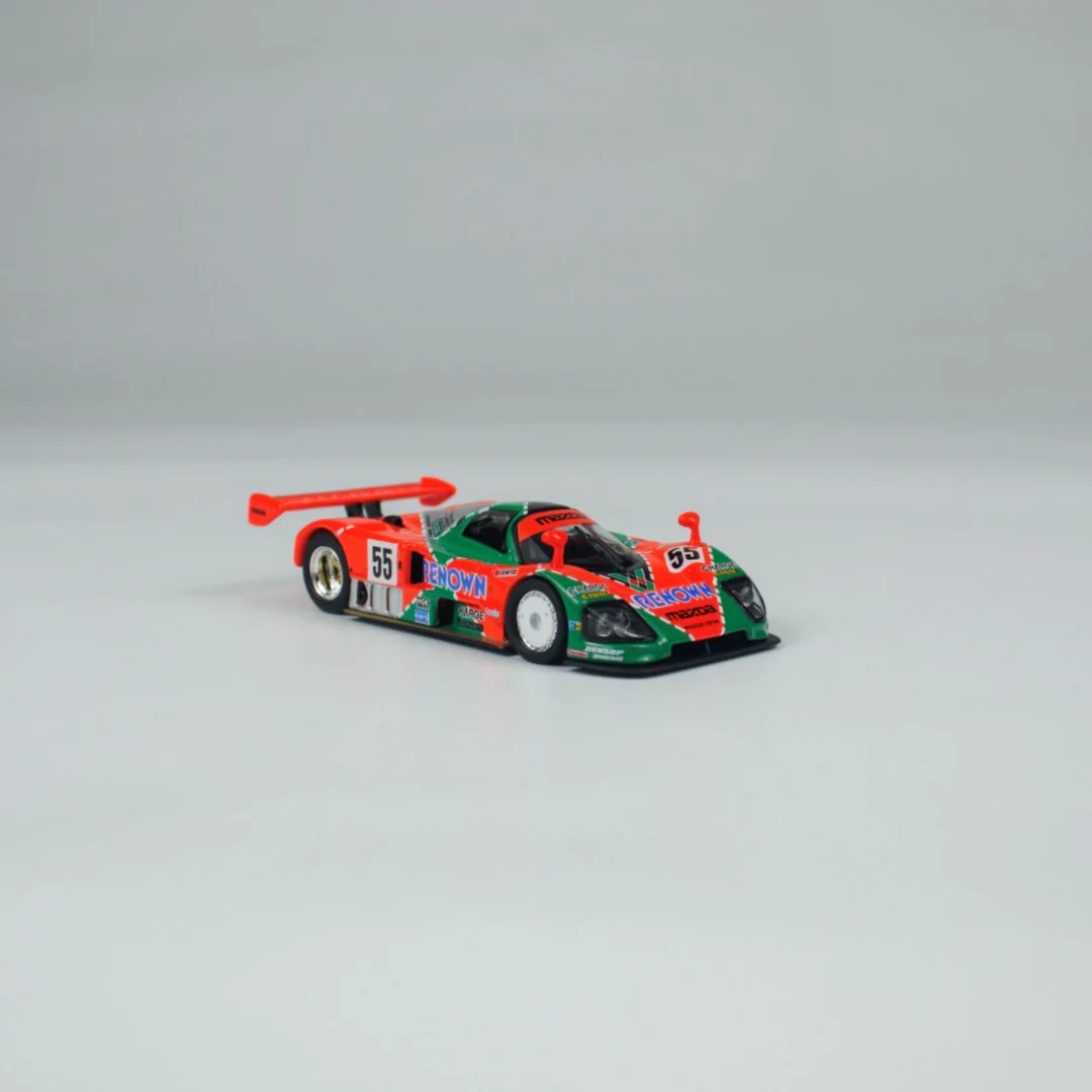 Kyosho 1:64 Mazda 787B (NO.55) Diecast Car Model With Book (Simplified Chinese) - Image 20