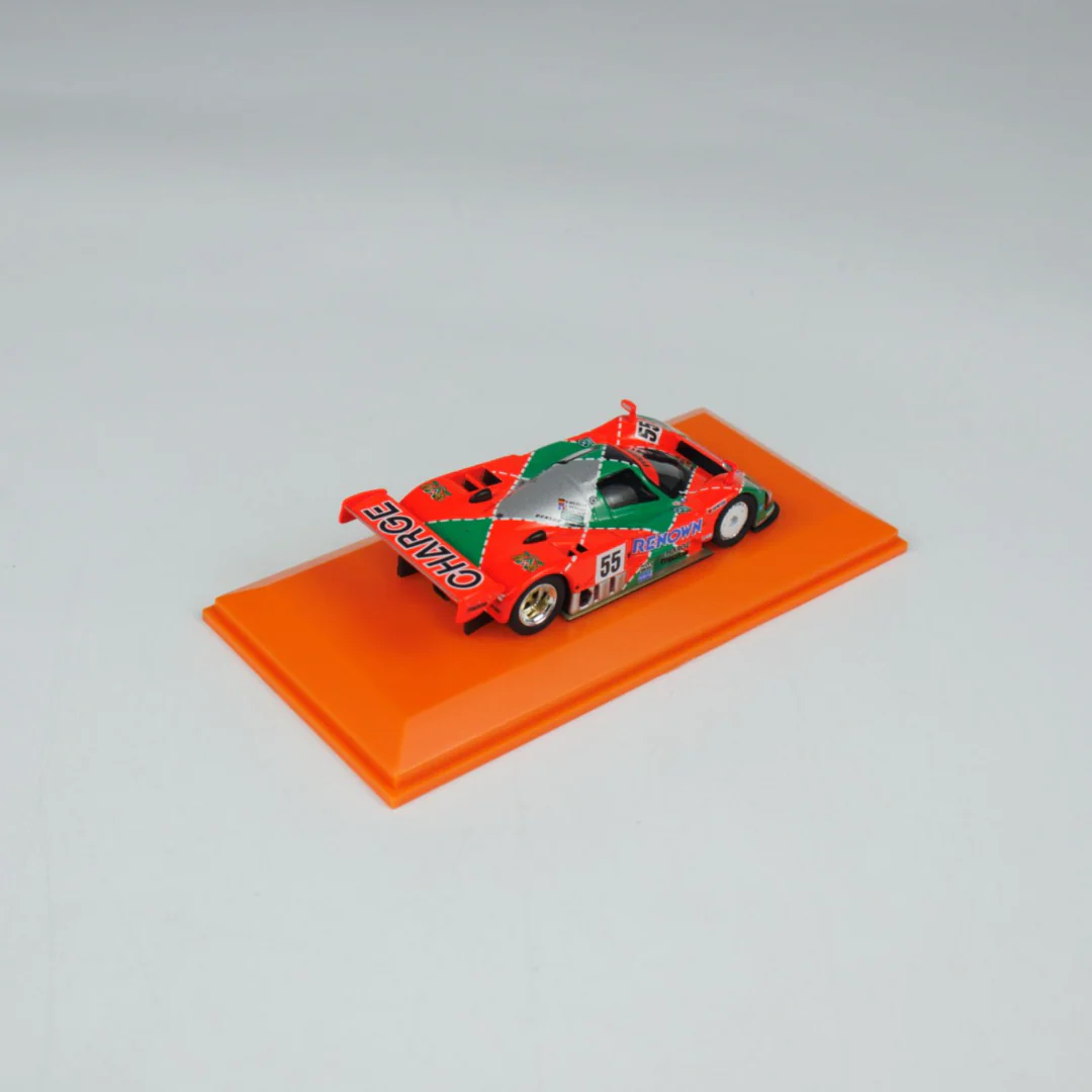 Kyosho 1:64 Mazda 787B (NO.55) Diecast Car Model With Book (Simplified Chinese) - Image 9