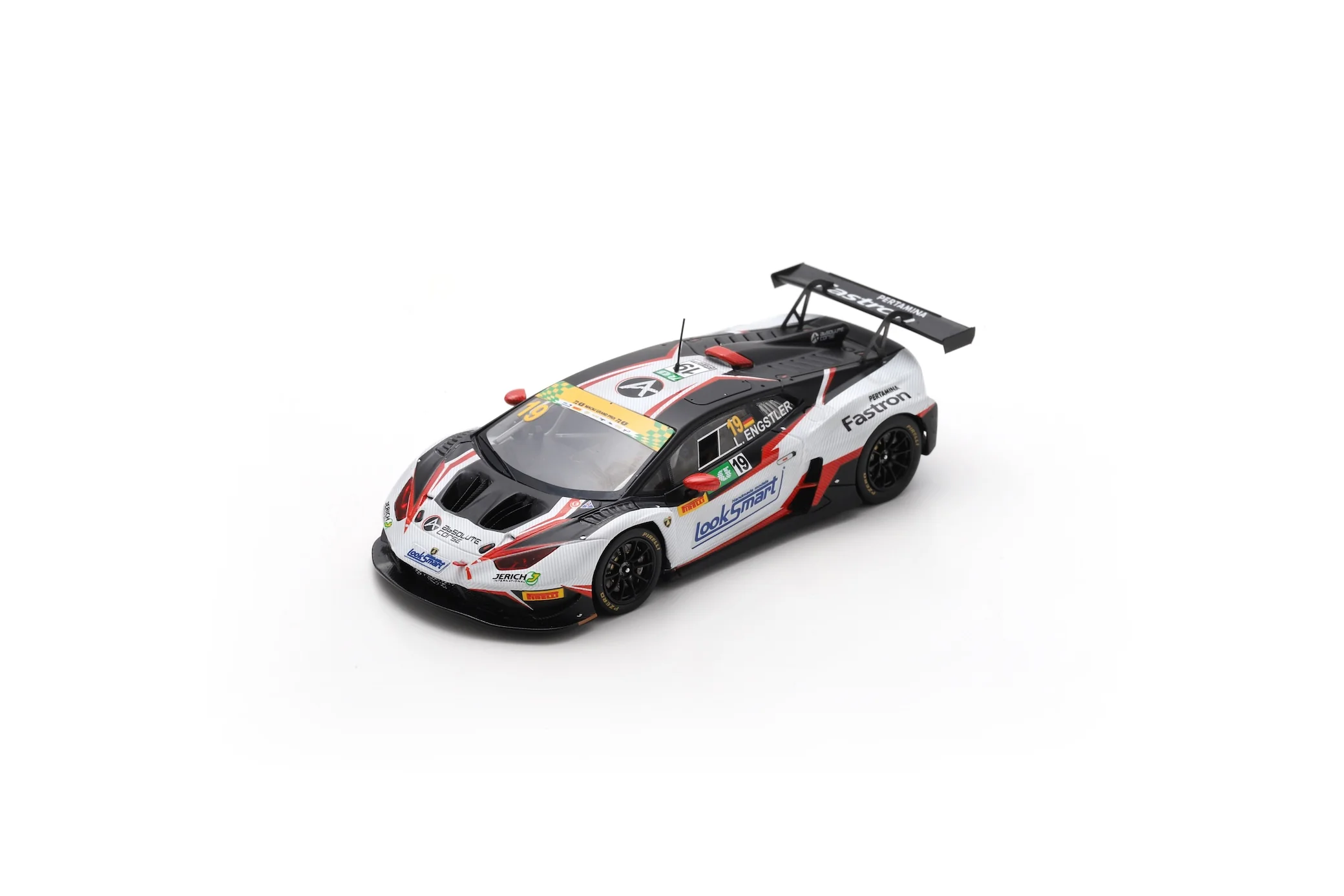 Lamborghini Huracán GT3 Evo 2 No.19 Absolute Corse - Macau GT Cup FIA GT World Cup 2025 - 1:43 Spark Model Car