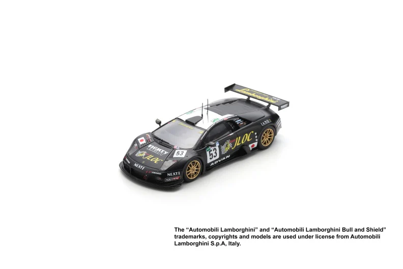 Lamborghini Murcielago R-GT LM No.53 JLOC ISAO NORITAKE 24H Le Mans 2007 - Spark Model Car - Image 3