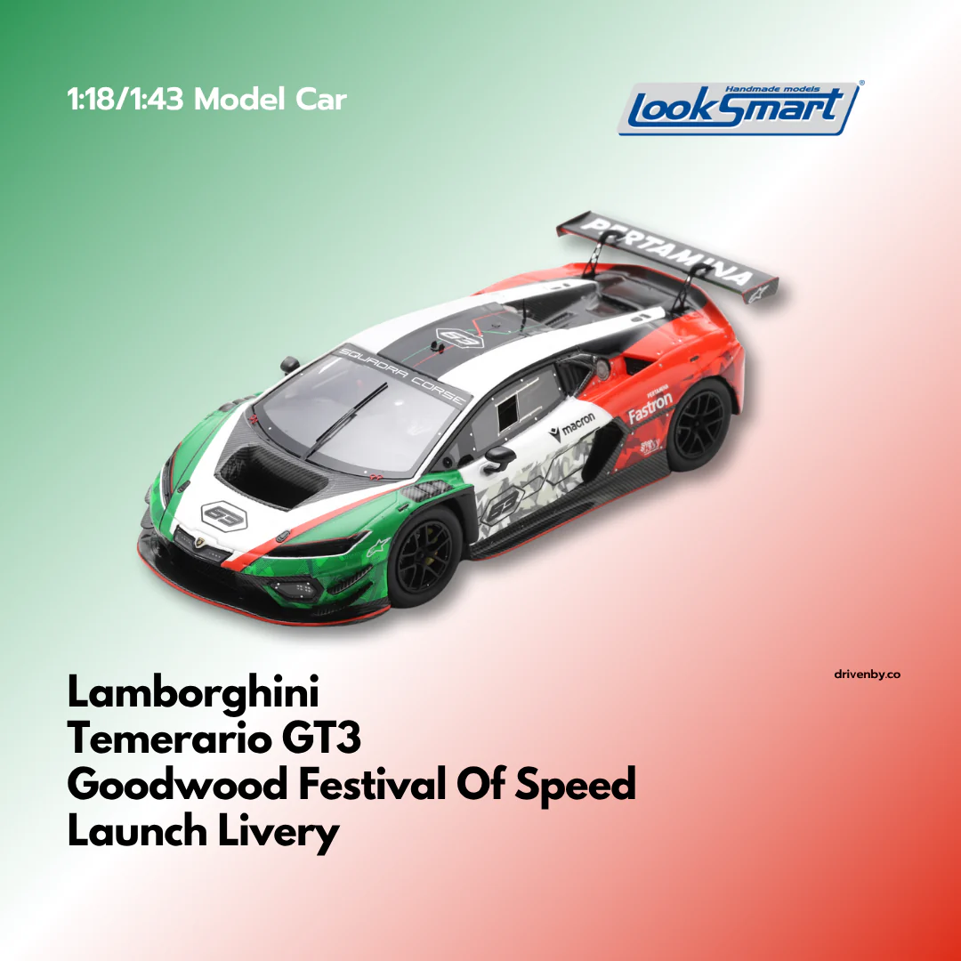 Lamborghini Temerario GT3 - Looksmart Model Car