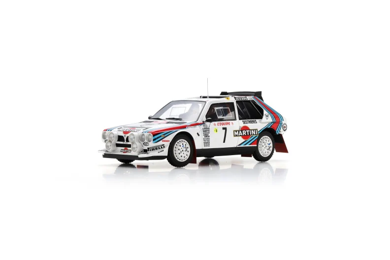 Lancia Delta S4 No.7 1st Rally Monte Carlo 1986 - Spark 1:18 Rally Heritage Model - Image 3