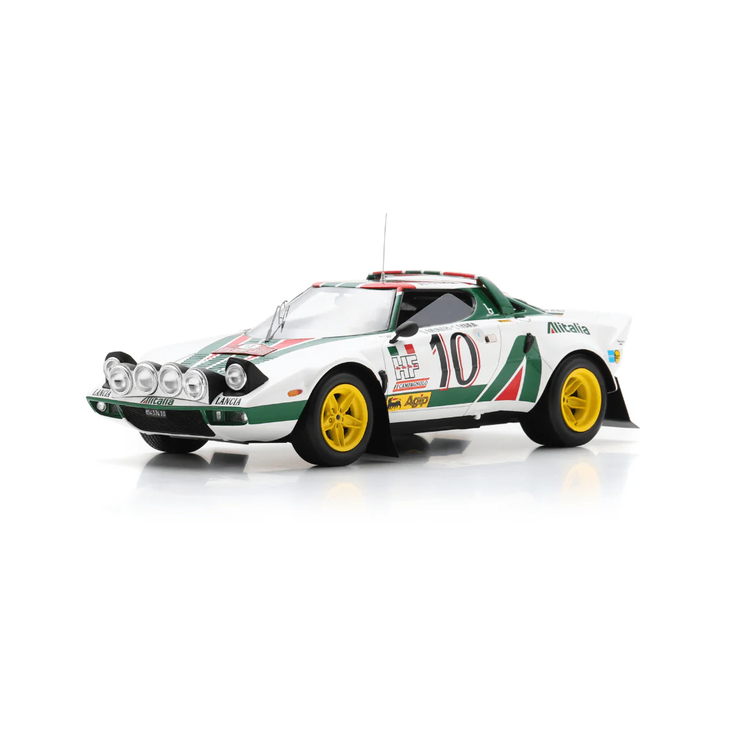 Lancia Stratos No.10 Winner Monte Carlo Rally 1976 - Spark Model Car - Image 3