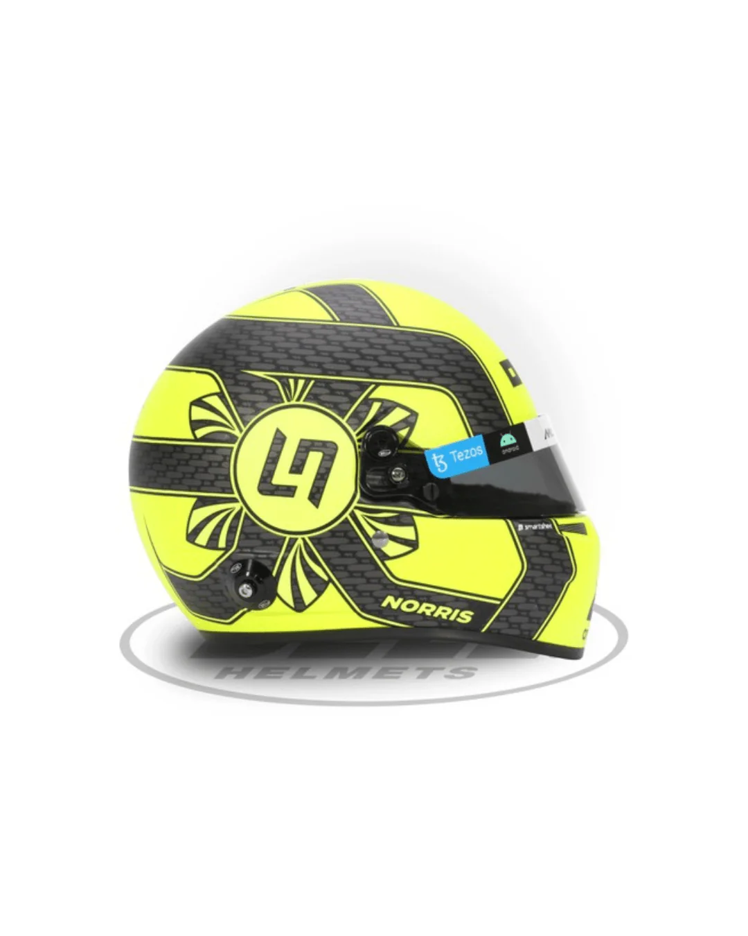 Lando Norris F1 2023 McLaren Racing BELL 1:2 Mini Helmet - Image 3