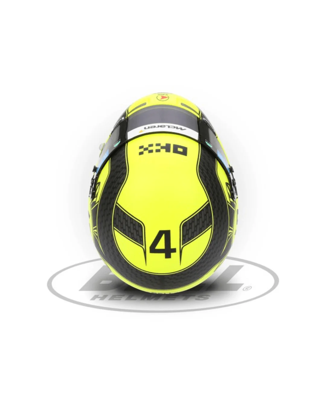 Lando Norris F1 2023 McLaren Racing BELL 1:2 Mini Helmet - Image 4