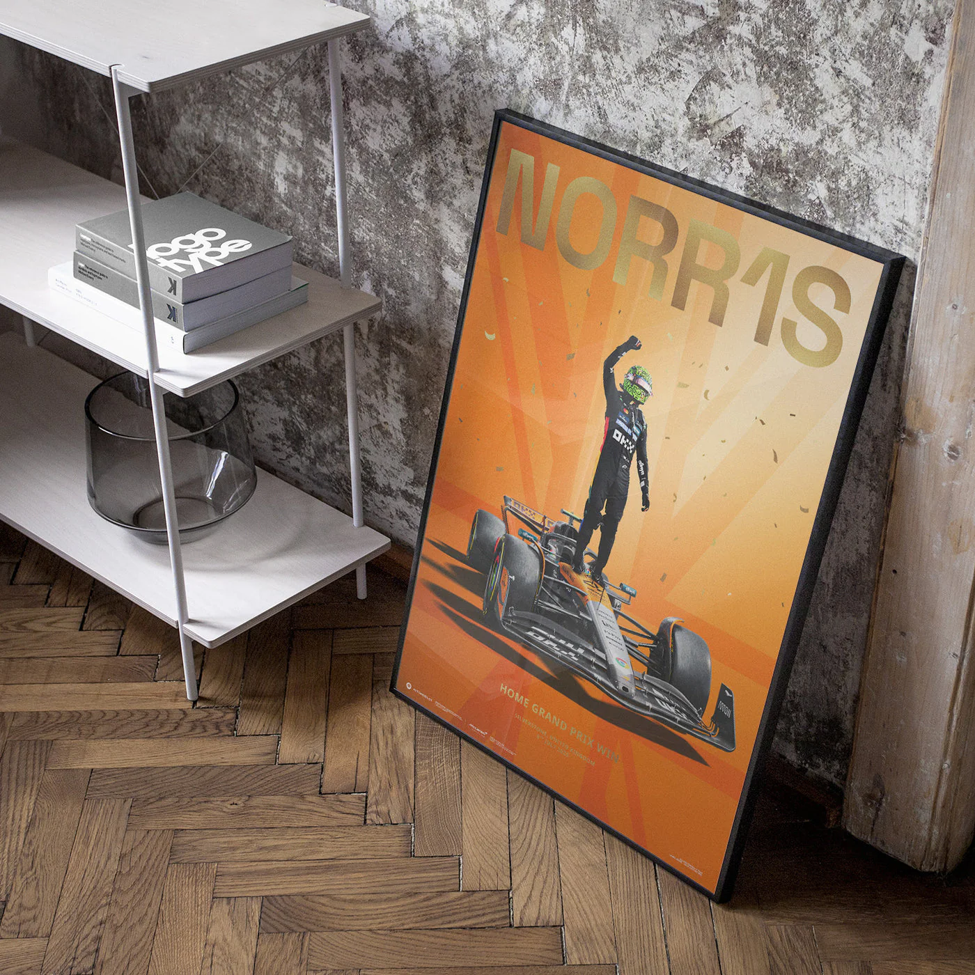 Lando Norris | Home Grand Prix Win | Silverstone 2025 | Official Automobilist Poster - Image 8