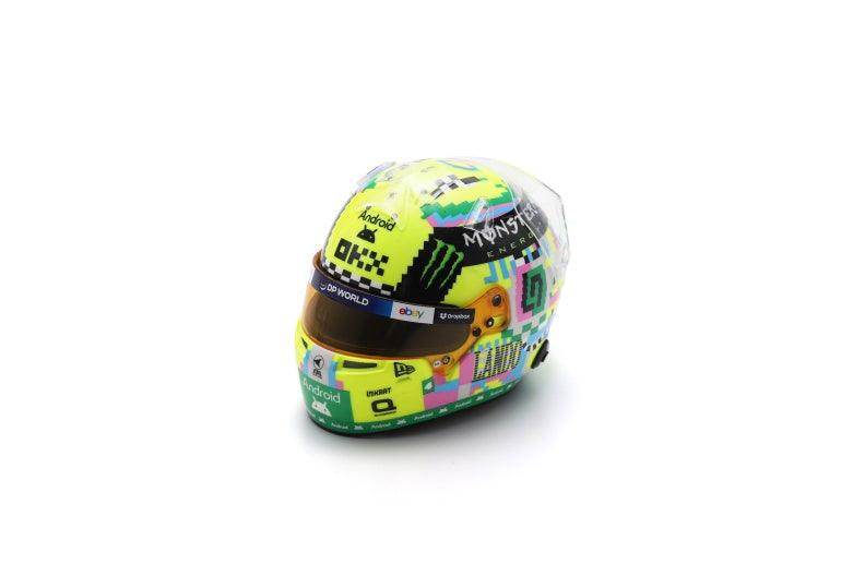 Lando Norris Helmet - McLaren F1 British GP 2024 Helmet - 1/5 Proportion Mini Helmet