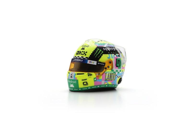 Lando Norris Helmet - McLaren F1 British GP 2024 Helmet - 1/5 Proportion Mini Helmet - Image 3