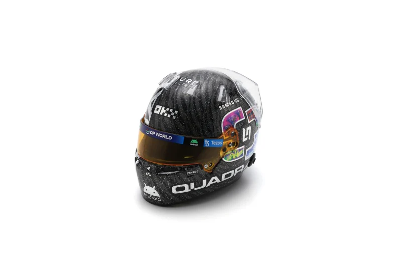 Lando Norris Helmet - McLaren F1 Singapore GP 2023 Helmet - 1/5 Proportion Mini Helmet - Image 3