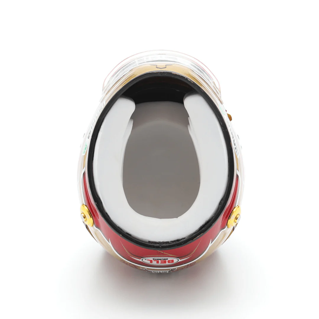 Lewis Hamilton Helmet Abu Dhabi 2017 Helmet Special Edition - 1/5 Proportion Spark Mini Helmet - Image 6