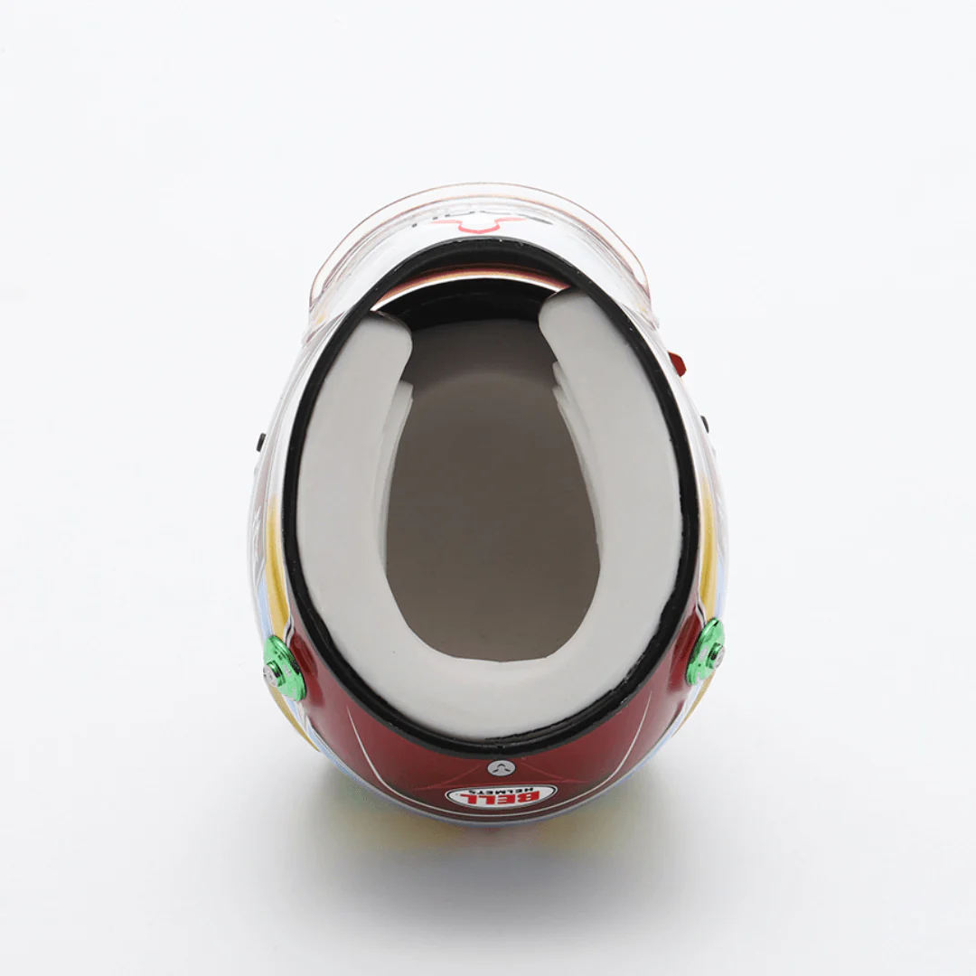 Lewis Hamilton Helmet Brazilian GP 2019 Helmet Special Edition - 1/5 Proportion Spark Mini Helmet - Image 7
