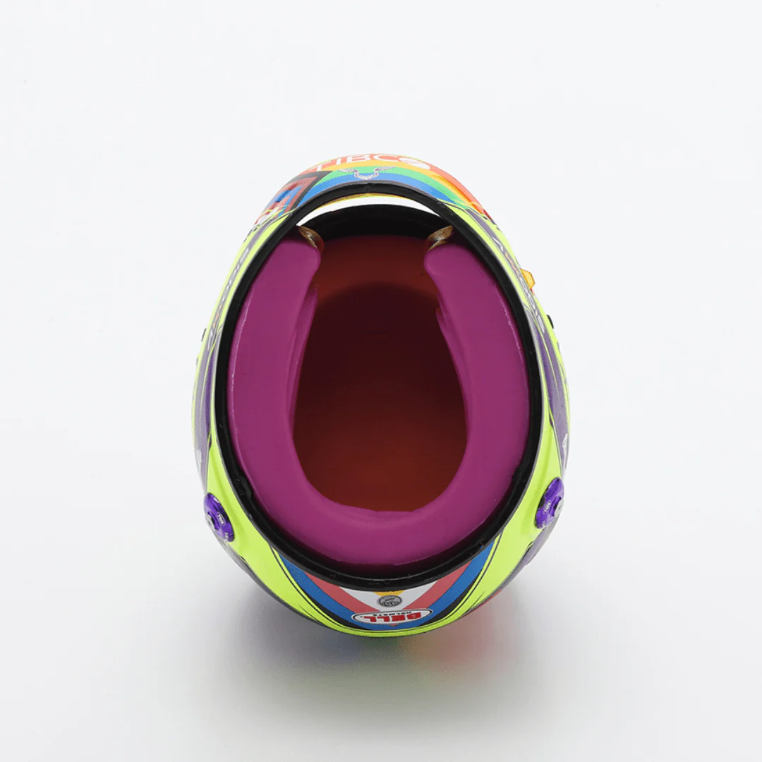 Lewis Hamilton Helmet Canadian GP 2022 Helmet Special Edition - 1/5 Proportion Spark Mini Helmet - Image 7