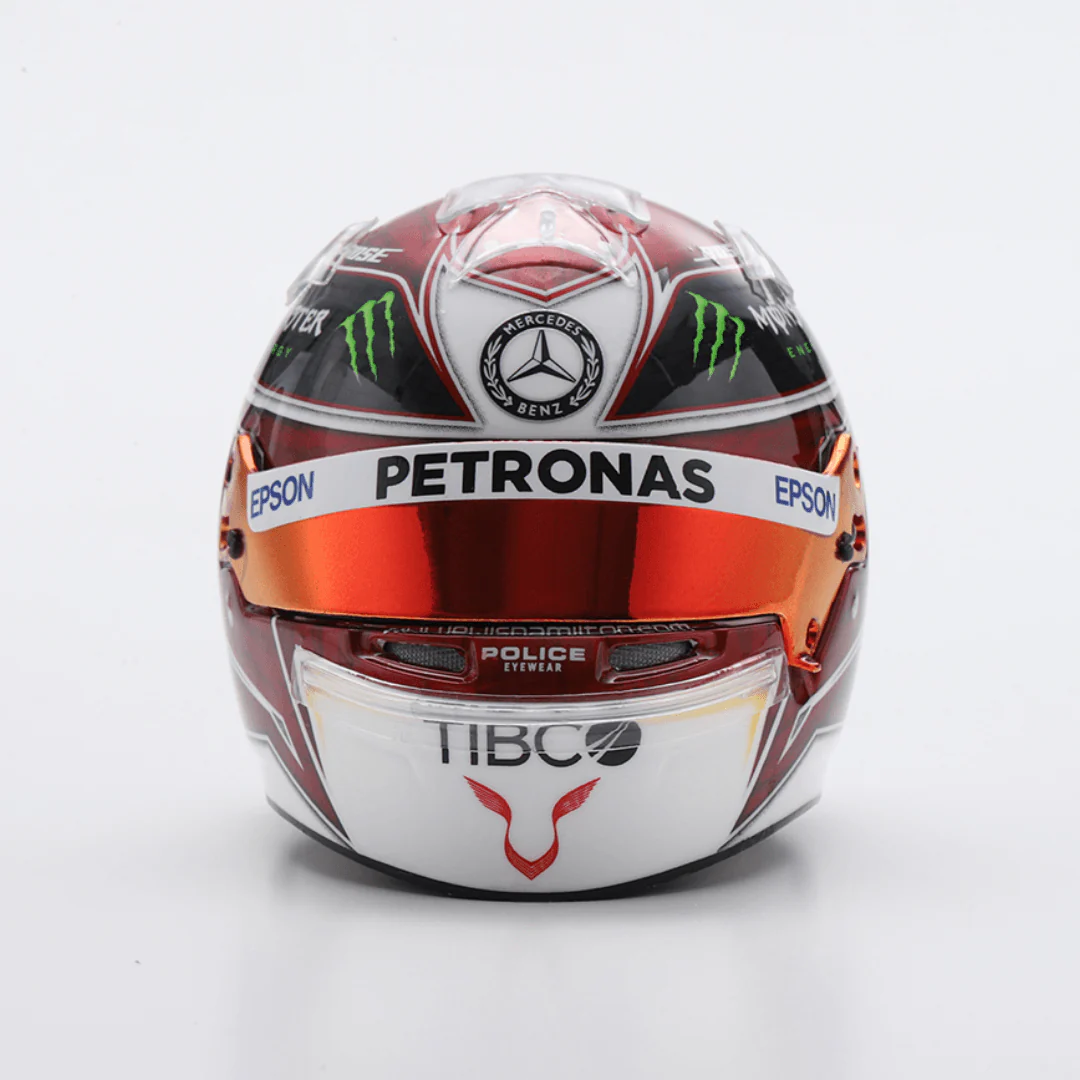 Lewis Hamilton Helmet Deutschland GP 2019 Helmet Special Edition - 1/5 Proportion Spark Mini Helmet - Image 3