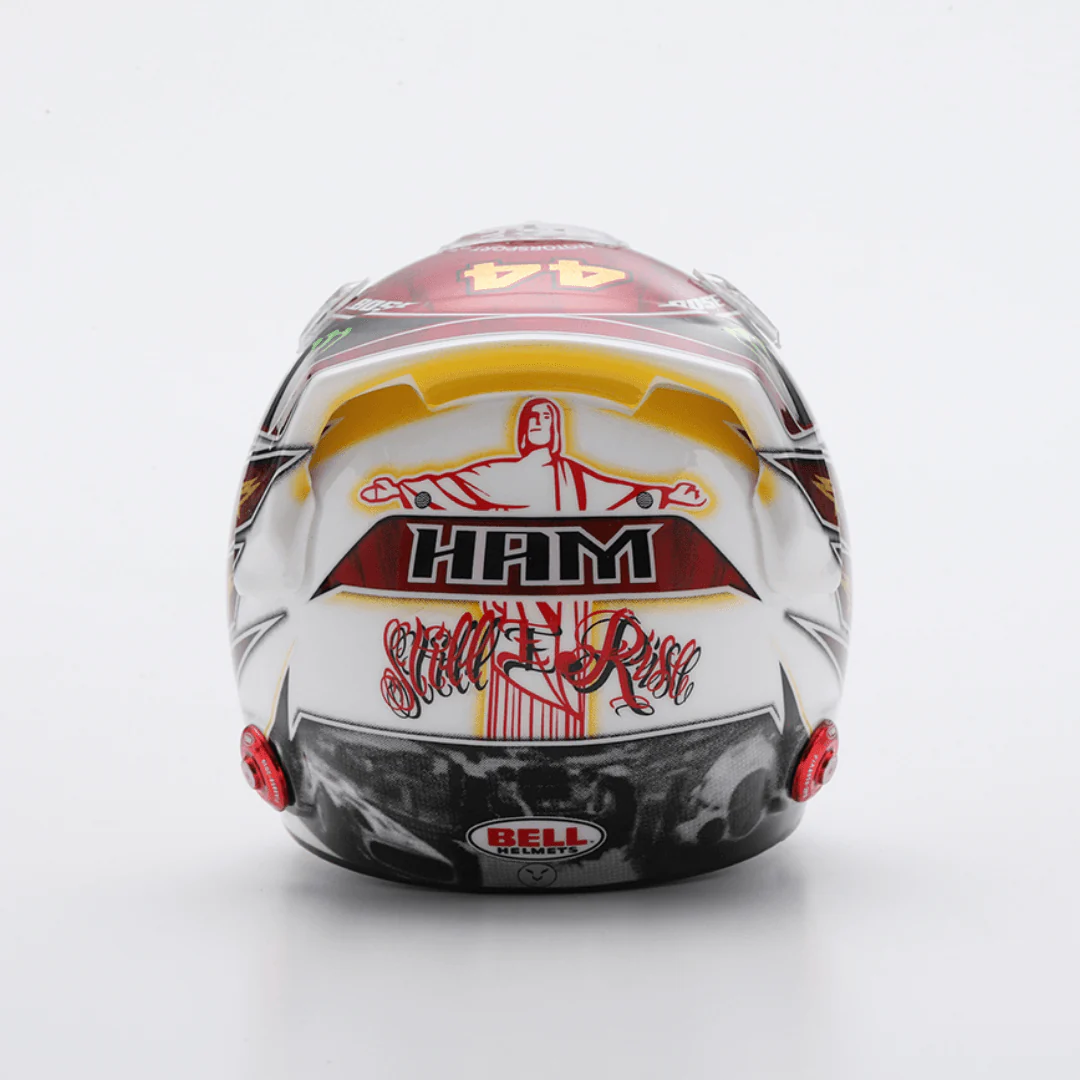 Lewis Hamilton Helmet Deutschland GP 2019 Helmet Special Edition - 1/5 Proportion Spark Mini Helmet - Image 5