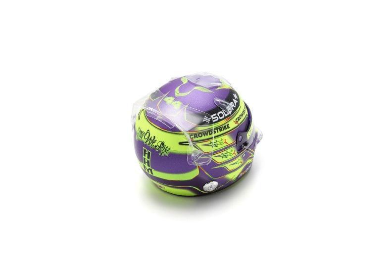 Lewis Hamilton Helmet - Mercedes AMG F1 British GP 2024 Helmet - 1/5 Proportion Mini Helmet - Image 4