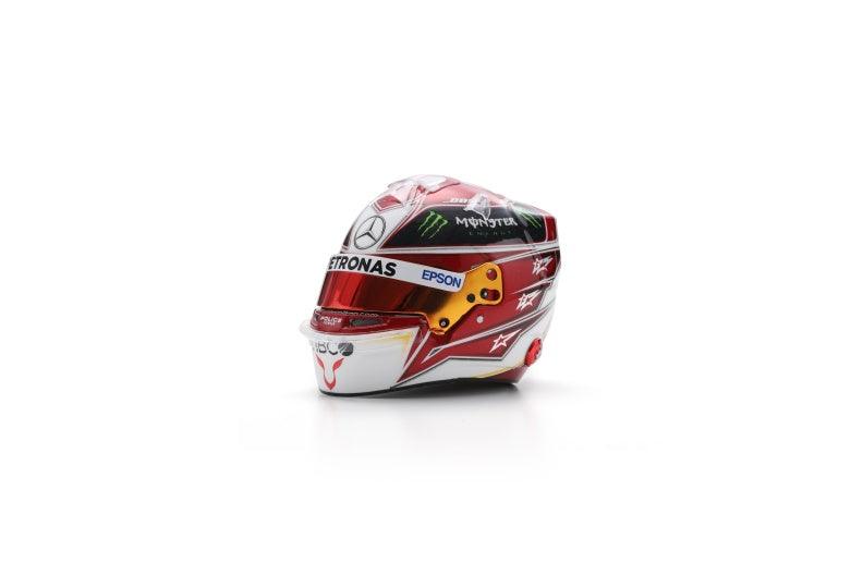 Lewis Hamilton Helmet - Mercedes AMG F1 US GP 2019 Helmet - 1/5 Proportion Spark Mini Helmet - Image 2