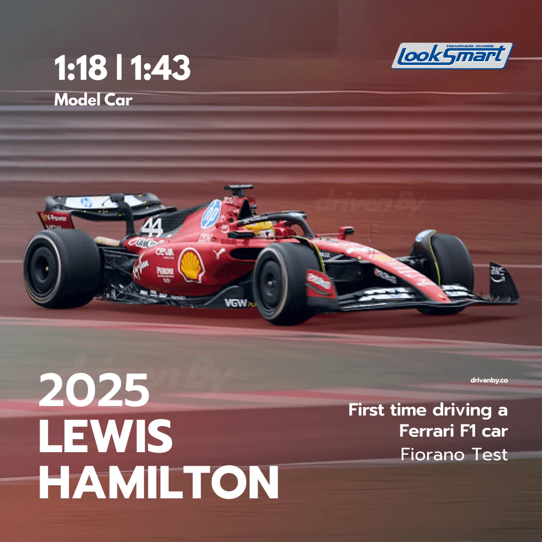 Lewis Hamilton - Scuderia Ferrari SF-23 Fiorano Test 2025  - Looksmart F1 Model Car - Image 3