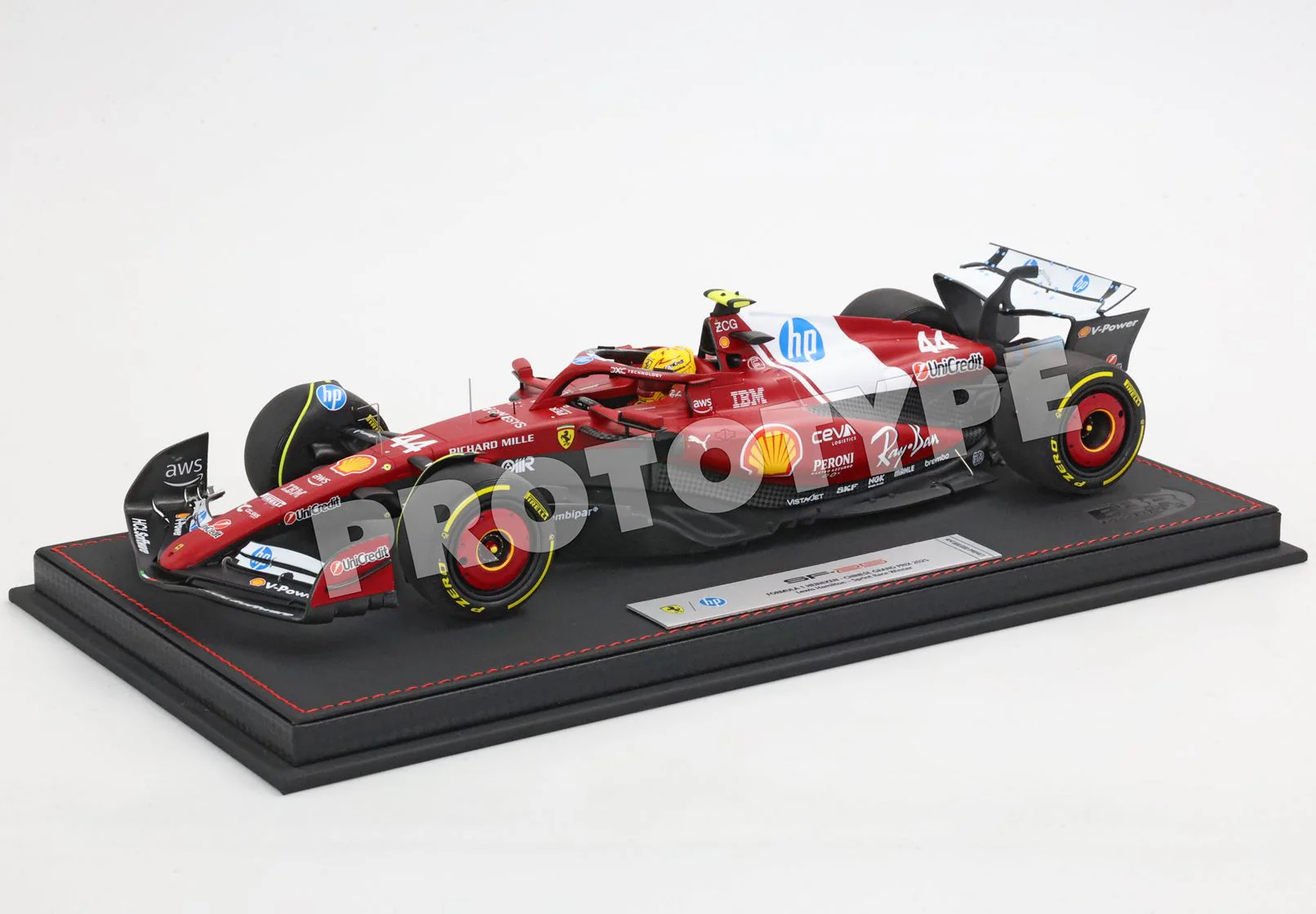 Lewis Hamilton - Scuderia Ferrari SF-25 Winner China GP Sprint Race 2025  - BBR Models