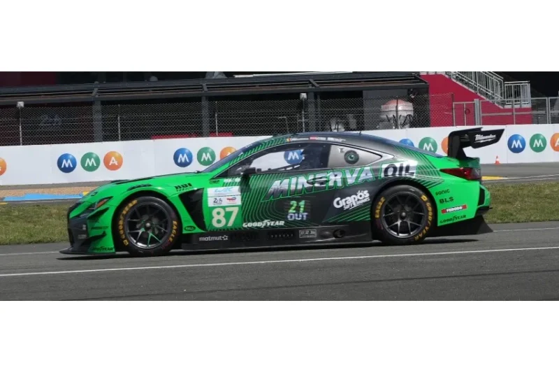 Lexus RC F LMGT3 No.87 AKKODIS ASP TEAM Le Mans 24H 2026 - Spark Model Car