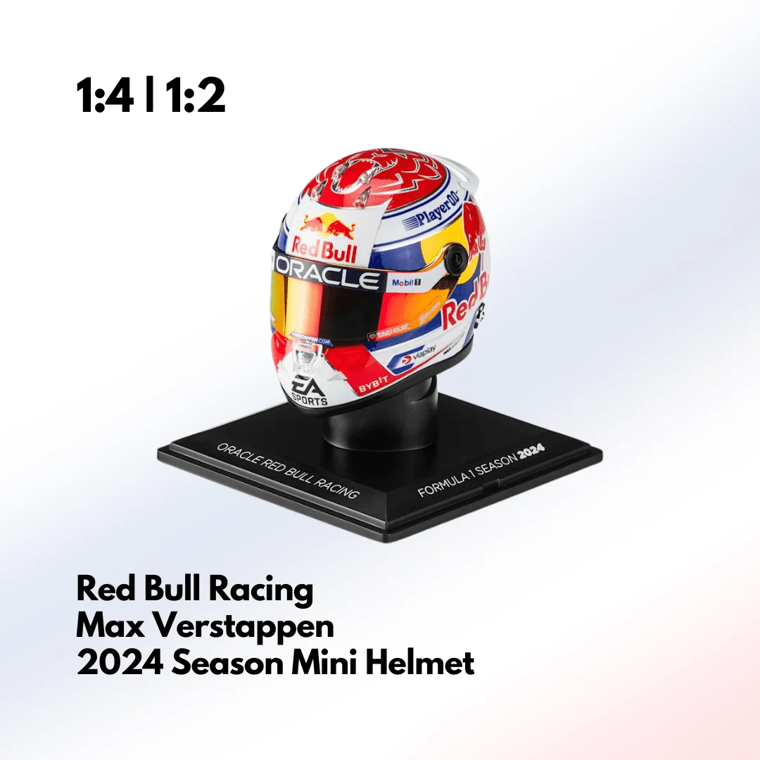 Max Verstappen 2024 Season Model 1:4 Helmet