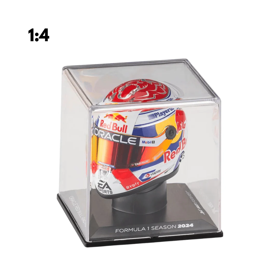 Max Verstappen 2024 Season Model 1:4 Helmet - Image 2