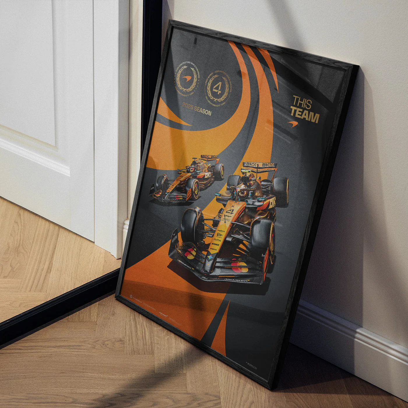 McLaren Formula 1® Team 2025 Double Crown Official Automobilist Poster - Image 6