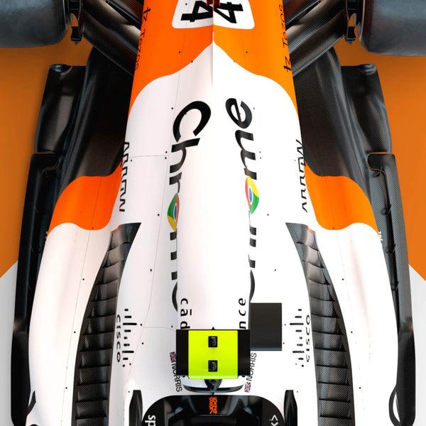 McLaren Formula 1 Team Lando Norris The Triple Crown Livery 60th Anniversary - 2023 Automobilist Poster - Image 5