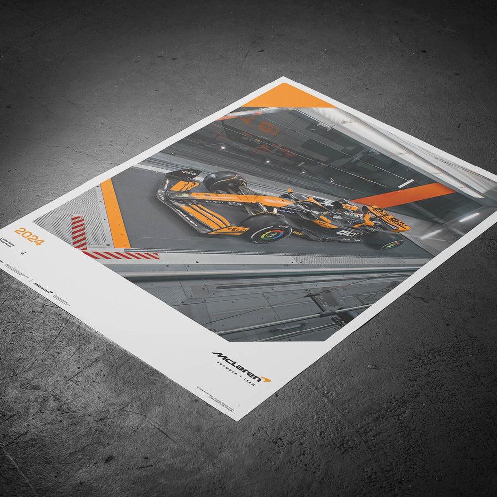 McLaren Formula 1 Team - MCL38 - Whatever It Takes - 2024 Poster - Image 5