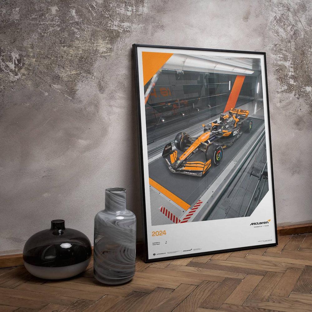 McLaren Formula 1 Team - MCL38 - Whatever It Takes - 2024 Poster - Image 6
