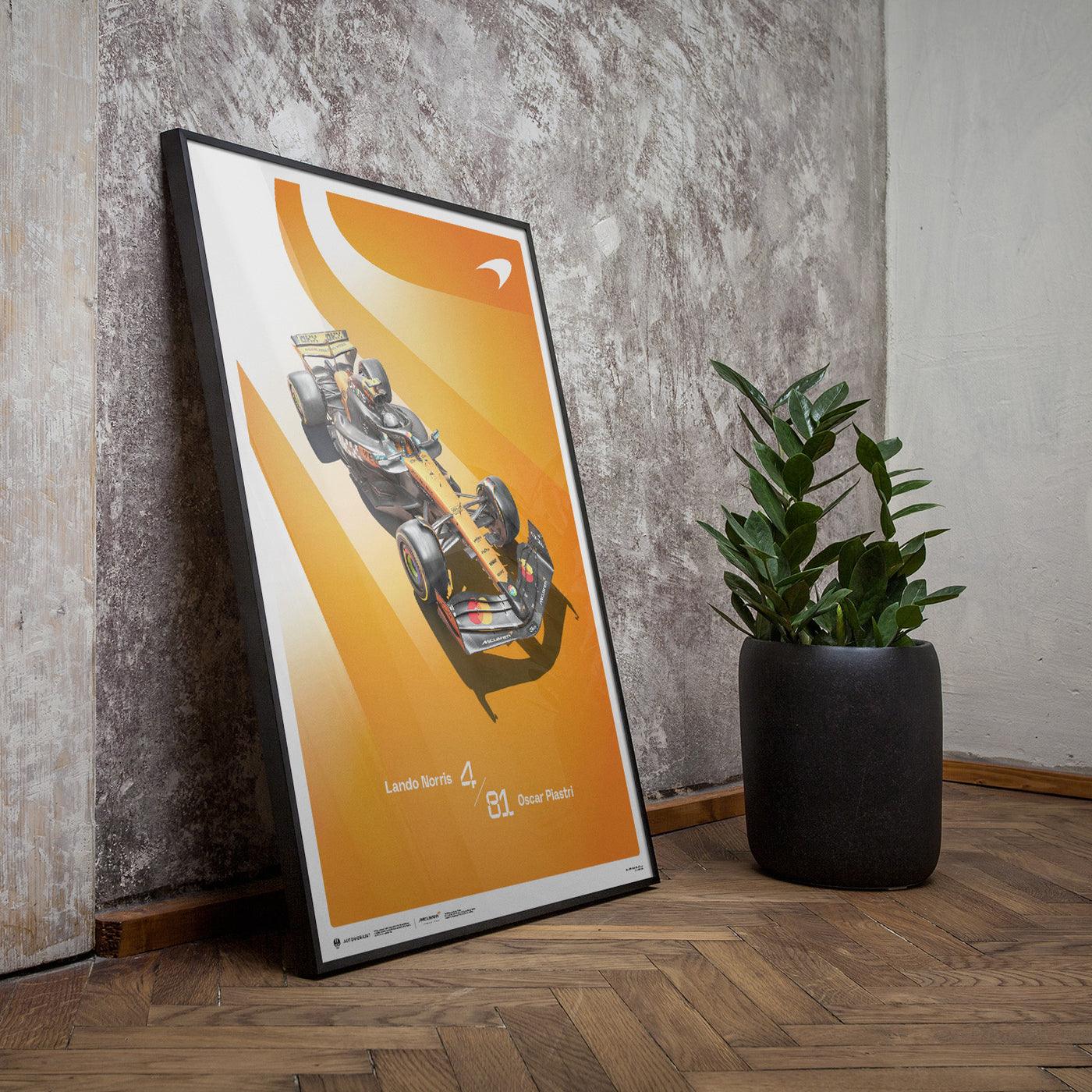 McLaren Formula 1 Team | MCL39 2025 | Official Automobilist Poster - Image 3