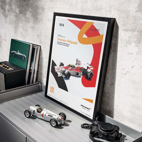 McLaren Racing - M23 - 60th Anniversary - 1974 Automobilist Poster - Image 10