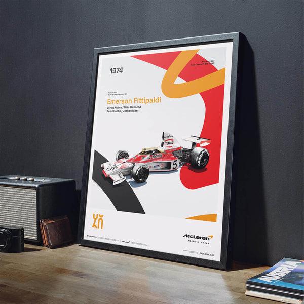 McLaren Racing - M23 - 60th Anniversary - 1974 Automobilist Poster - Image 11