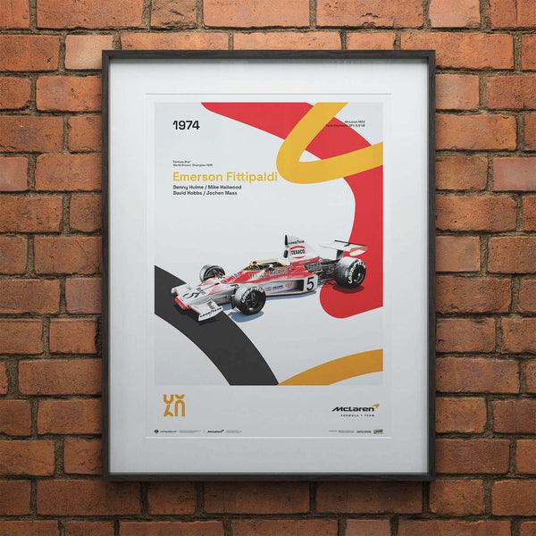 McLaren Racing - M23 - 60th Anniversary - 1974 Automobilist Poster - Image 12