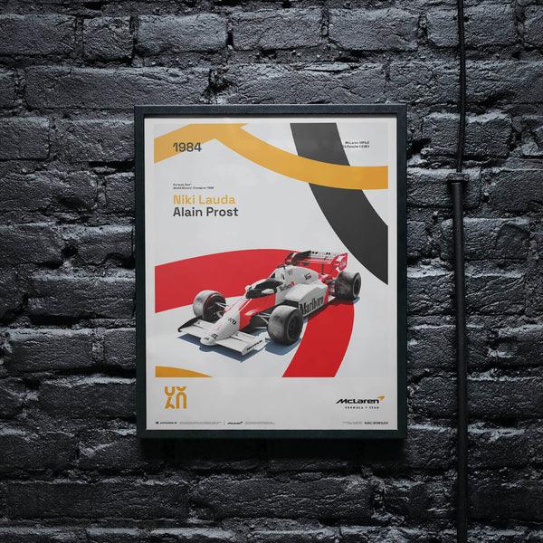 McLaren Racing - MP4/2 - 60th Anniversary - 1984 Automobilist Poster - Image 10