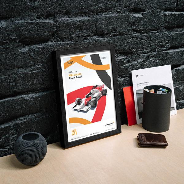 McLaren Racing - MP4/2 - 60th Anniversary - 1984 Automobilist Poster - Image 5